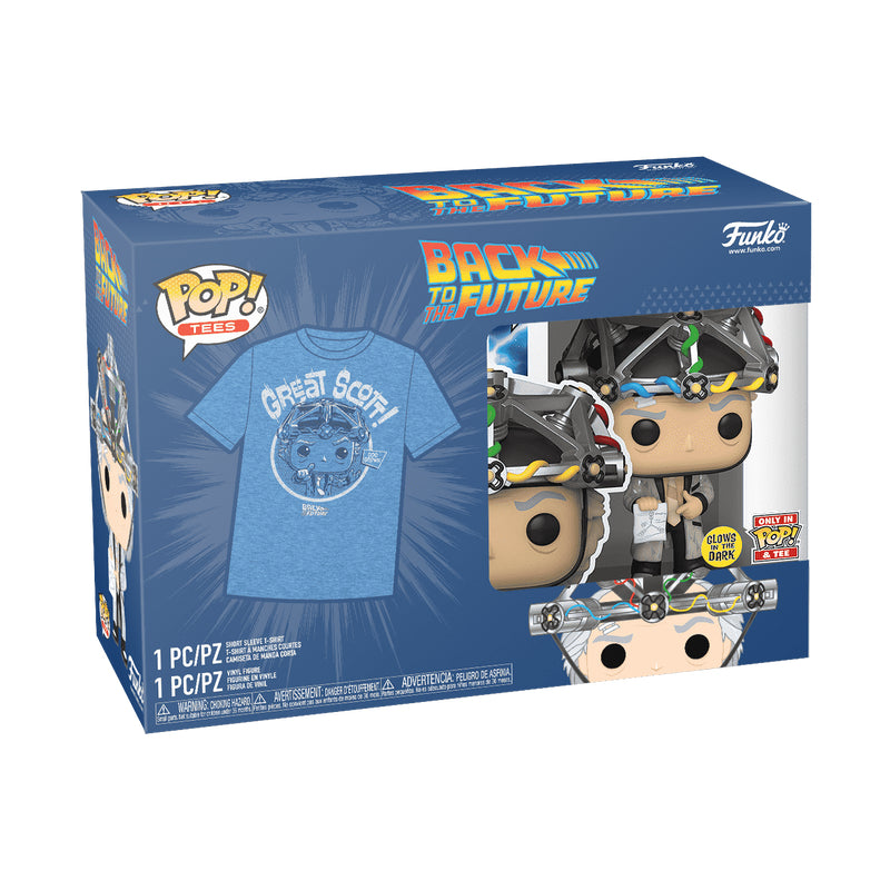 Doc with Helmet Funko Pop & T-shirt newest