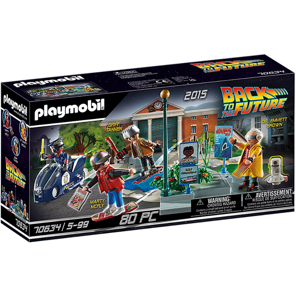 Back to the Future Playmobil Hoverboard Chase -