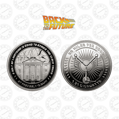 clocktower commemorative coin Back to the Future