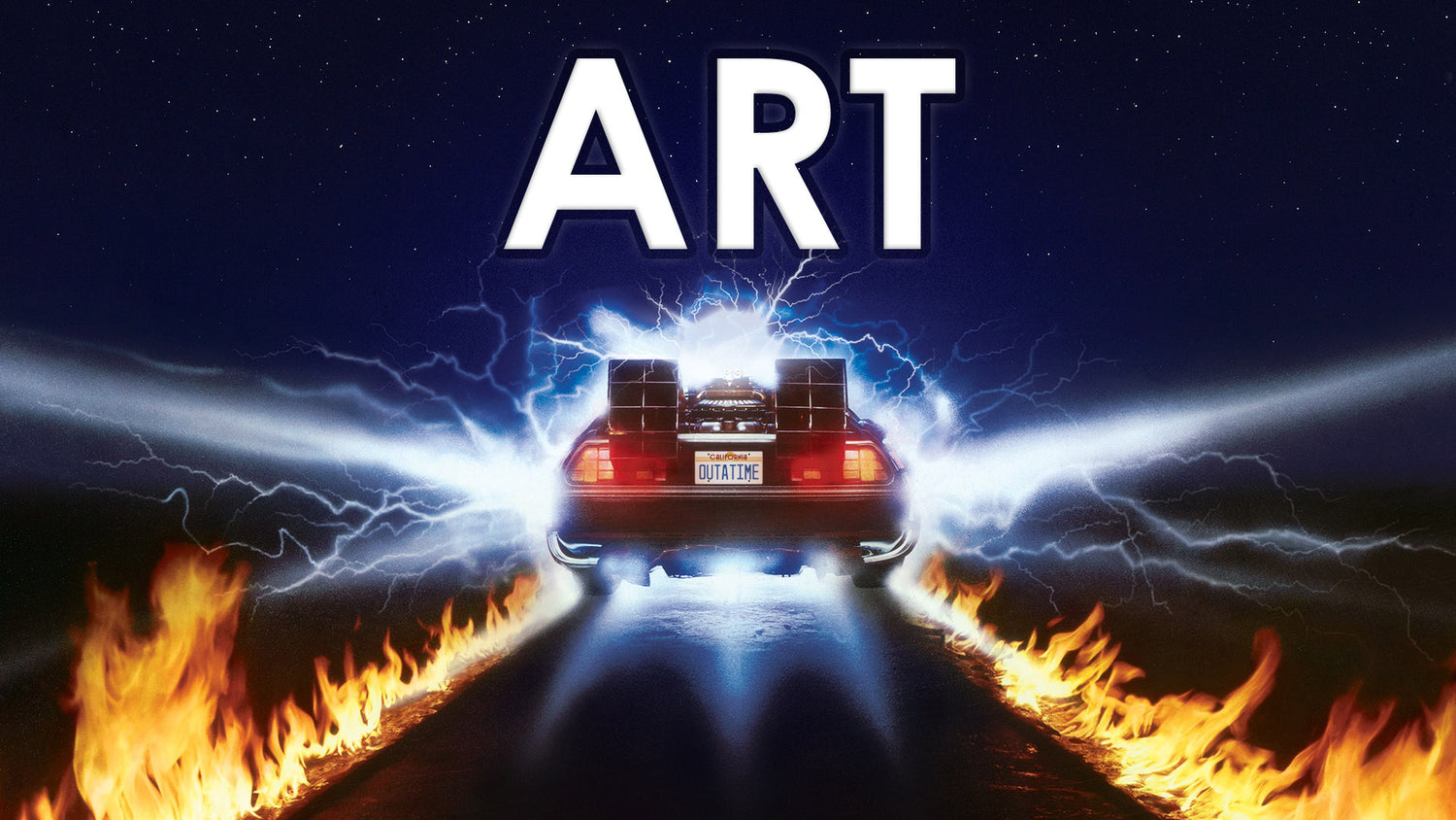 Back to the Future art