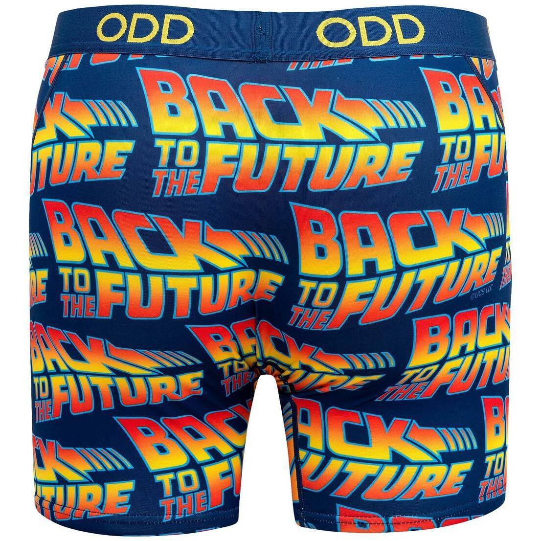 Back to the Future "Going Back" Men's Boxer Briefs Boxer Briefs Odd Sox