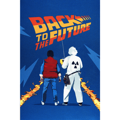 Back to the Future Limited Edition 2021 Marty McFly and Doc Brown - 35g Pure Silver Foil Commemorative Coin The Coin Company