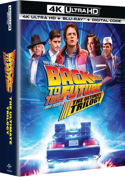 Back to the Future: The Ultimate Trilogy (4K Ultra HD + Blu-ray™ + Digital Code) [2024]