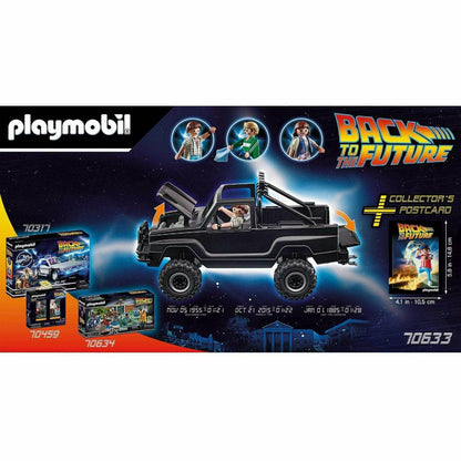 Playmobil Back to the Future 35-piece 1985 Marty's Pickup Truck playset Vinyl Toy Playmobil