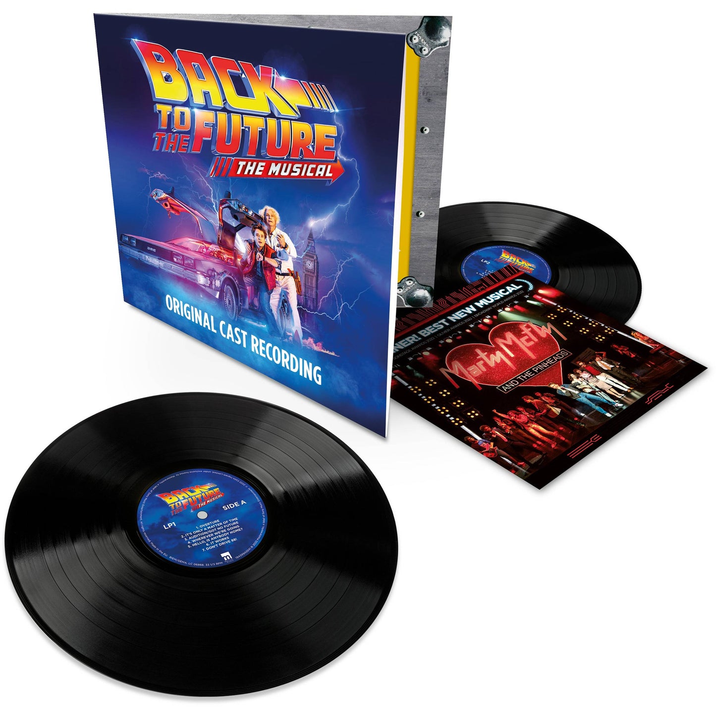 Back to the Future: The Musical (Original Cast Recording) 2LP Gatefold Vinyl Record LP Masterworks Broadway