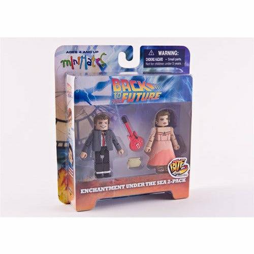 Back to the Future Minimates: 'Enchantment Under the Sea' Limited Edition 2-Pack [BacktotheFuture.com Exclusive] Action Figure Diamond Select Toys