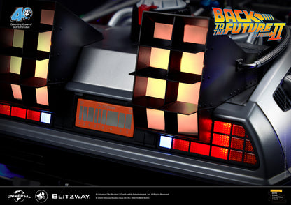 BLITZWAY Back to the Future Part II 1:6 scale DeLorean Time Machine [PRE-ORDER Deadline: April 19, 2025 / Expected Availability Q4 2025]