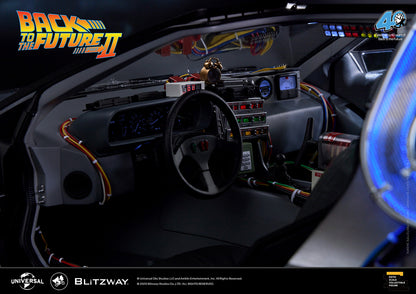 BLITZWAY Back to the Future Part II 1:6 scale DeLorean Time Machine [PRE-ORDER Deadline: April 19, 2025 / Expected Availability Q4 2025]