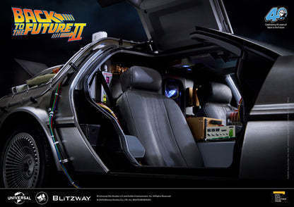 BLITZWAY Back to the Future Part II 1:6 scale DeLorean Time Machine [PRE-ORDER Deadline: April 19, 2025 / Expected Availability Q4 2025]