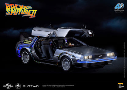 BLITZWAY Back to the Future Part II 1:6 scale DeLorean Time Machine [PRE-ORDER Deadline: April 19, 2025 / Expected Availability Q4 2025]