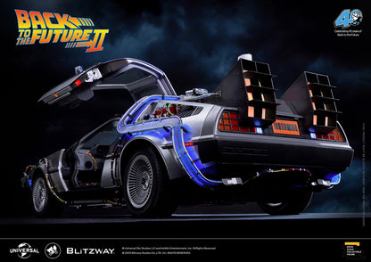 BLITZWAY Back to the Future Part II 1:6 scale DeLorean Time Machine [PRE-ORDER Deadline: April 19, 2025 / Expected Availability Q4 2025]