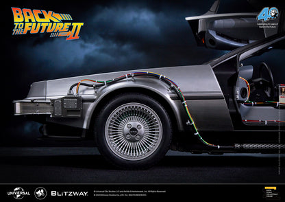 BLITZWAY Back to the Future Part II 1:6 scale DeLorean Time Machine [PRE-ORDER Deadline: April 19, 2025 / Expected Availability Q4 2025]