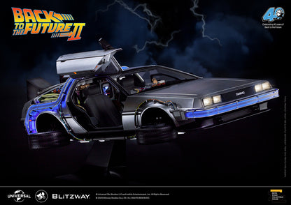 BLITZWAY Back to the Future Part II 1:6 scale DeLorean Time Machine [PRE-ORDER Deadline: April 19, 2025 / Expected Availability Q4 2025]