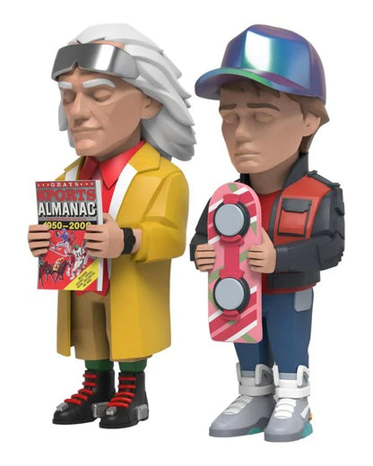 Back to the Future Part II x YARMS Limited Edition Doc Brown & Marty McFly Set Statue Mighty Jaxx