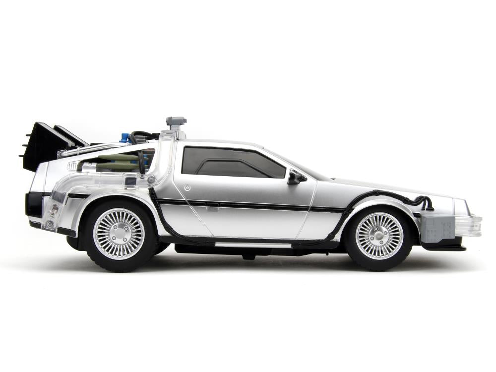 Back to the Future Remote Control 1:16 scale DeLorean Time Machine Remote Control Vehicle Jada Toys