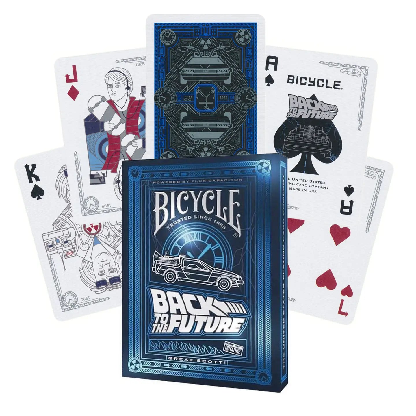 Jeu de cartes Bicycle® Retour vers le futur