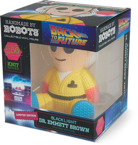 Back to the Future Dr. Emmett Brown Collectible Vinyl Figure (Limited Edition Blacklight) - #256