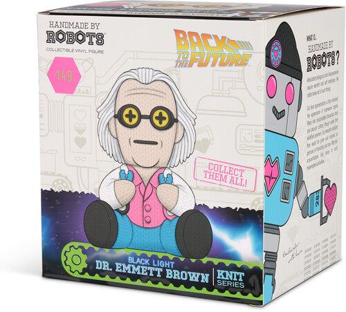 Back to the Future Dr. Emmett Brown with Jumper Cables Collectible Vinyl Figure (Limited Edition Blacklight, FanExpo Exclusive) - #149