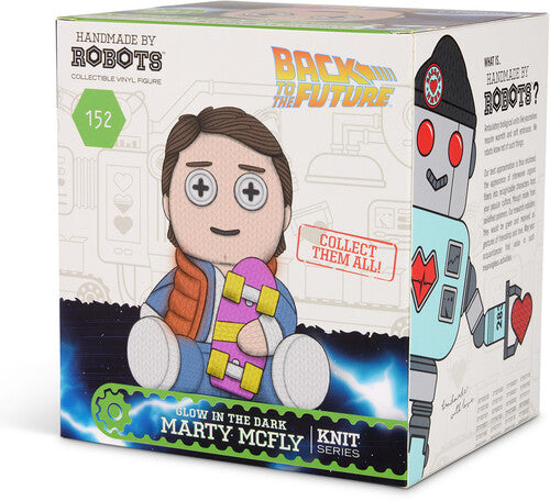 Back to the Future Marty McFly with Skateboard Collectible Vinyl Figure (Limited Edition Glow in the Dark, GeekFuel Exclusive) - #152