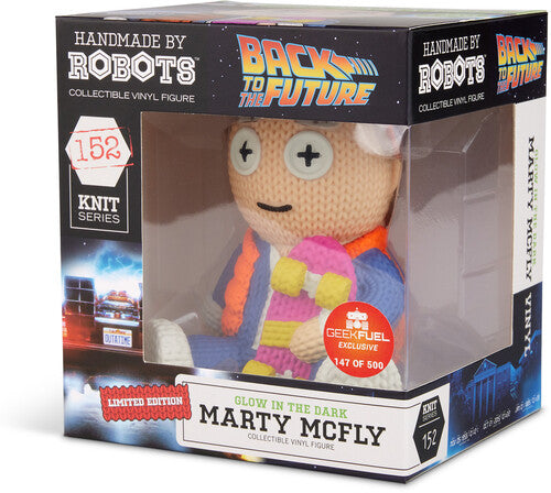 Back to the Future Marty McFly with Skateboard Collectible Vinyl Figure (Limited Edition Glow in the Dark, GeekFuel Exclusive) - #152