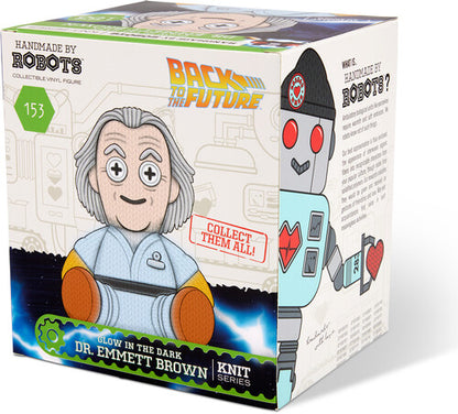 Back to the Future Dr. Emmett Brown Collectible Vinyl Figure (Limited Edition Glow in the Dark, Geek Fuel Exclusive) - #153