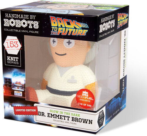 Back to the Future Dr. Emmett Brown Collectible Vinyl Figure (Limited Edition Glow in the Dark, Geek Fuel Exclusive) - #153