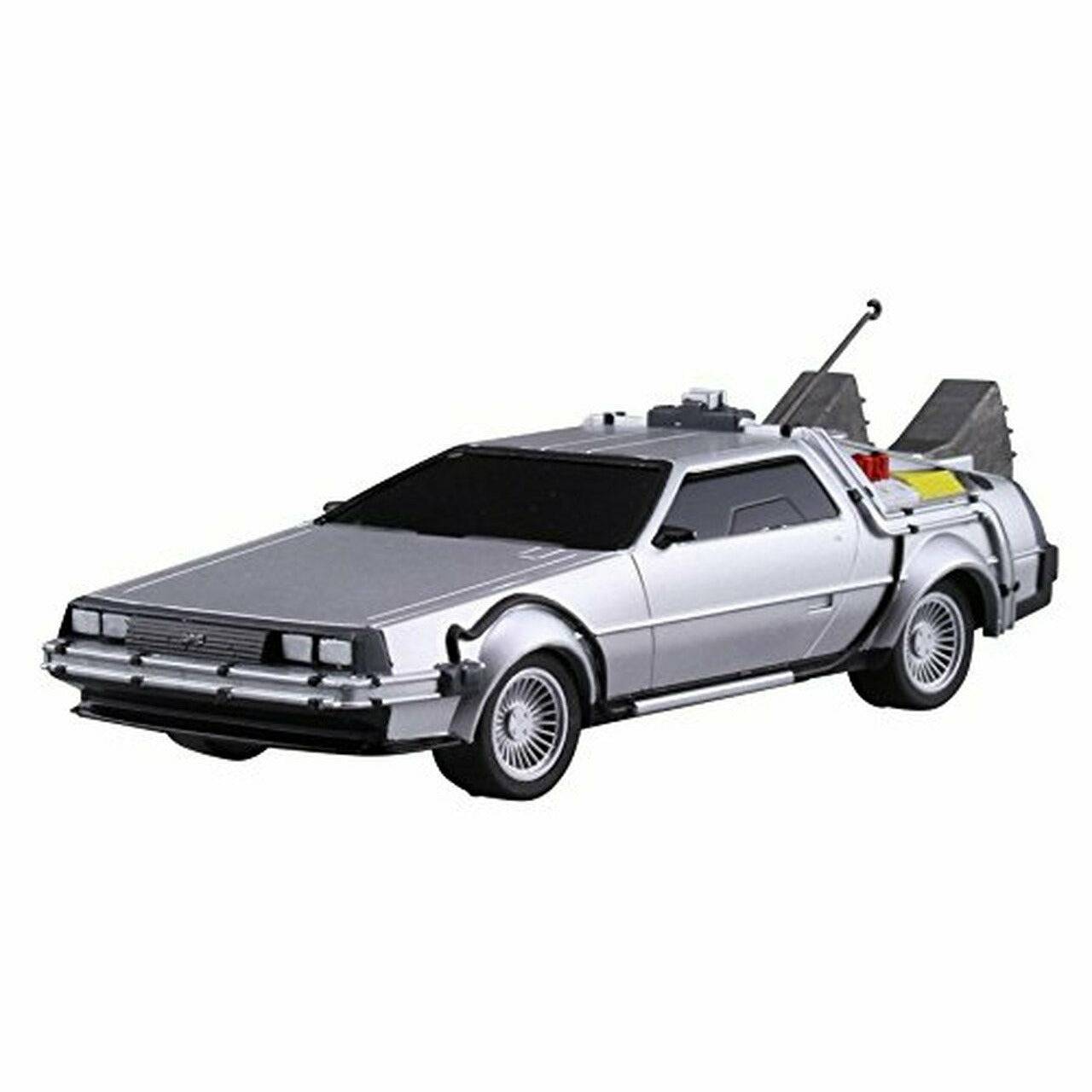 Back to the Future pull-back DeLorean 1:43 scale plastic model kit [PRE-ORDER: Expected Availability January 2025] Model Kit Aoshima