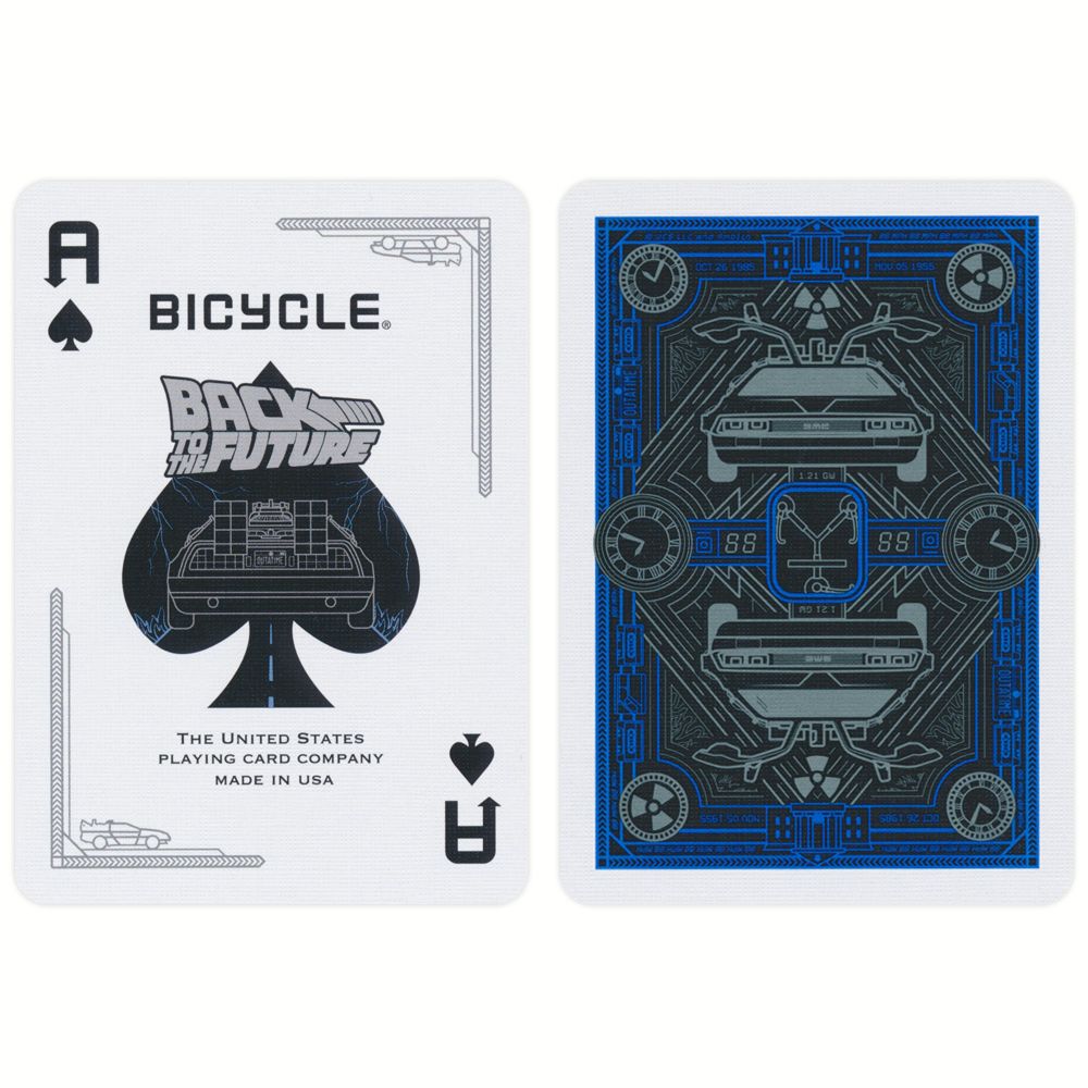 Jeu de cartes Bicycle® Retour vers le futur