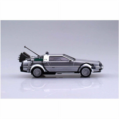 Back to the Future pull-back DeLorean 1:43 scale plastic model kit [PRE-ORDER: Expected Availability January 2025] Model Kit Aoshima