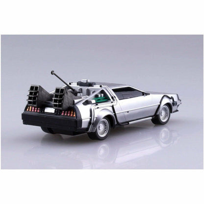 Back to the Future pull-back DeLorean 1:43 scale plastic model kit [PRE-ORDER: Expected Availability January 2025] Model Kit Aoshima