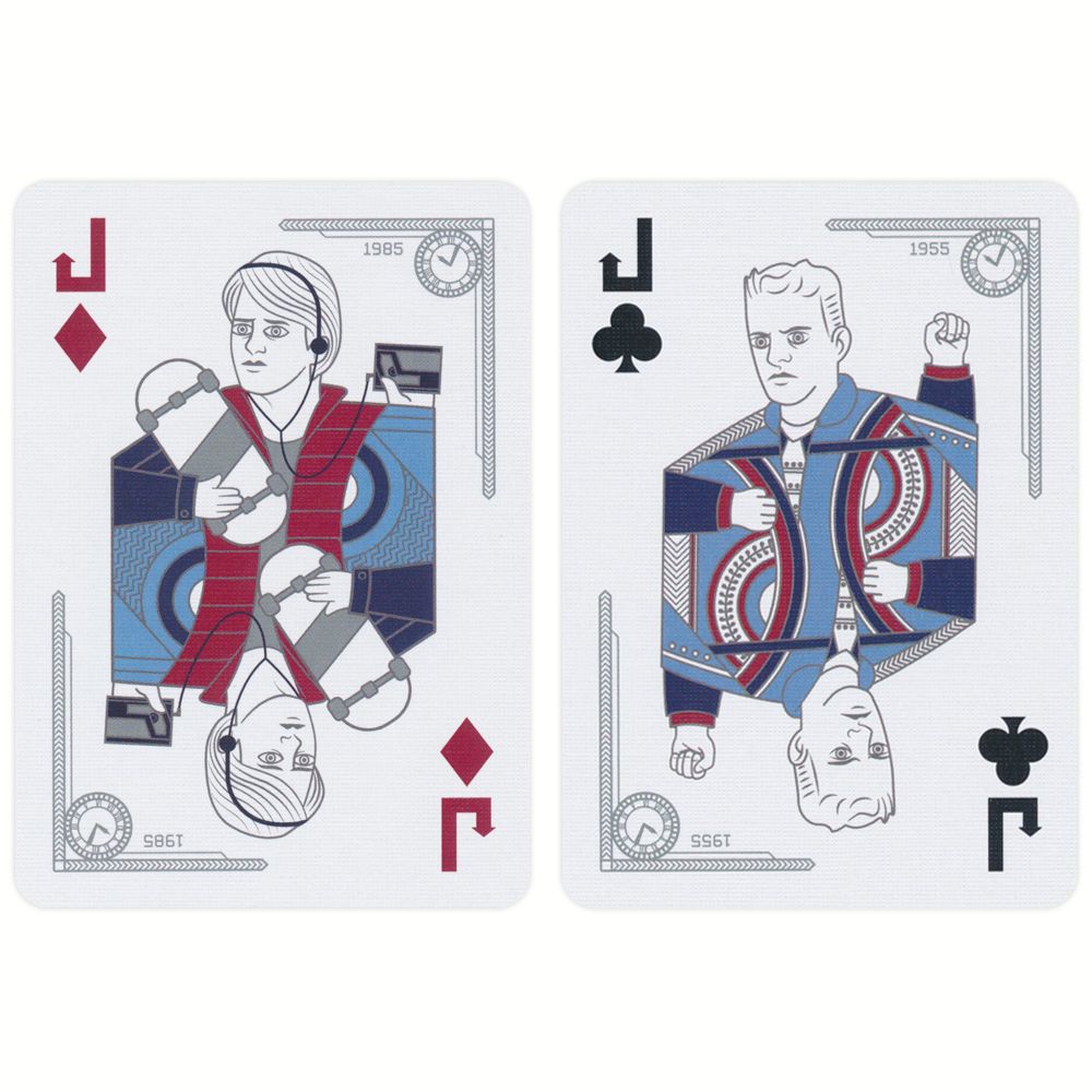 Bicycle® Back to the Future Playing Cards