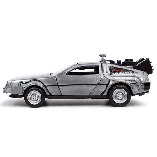 Back to the Future die-cast 1:32 scale "Hollywood Rides" DeLorean Time Machine Die-cast Model Cars Jada Toys