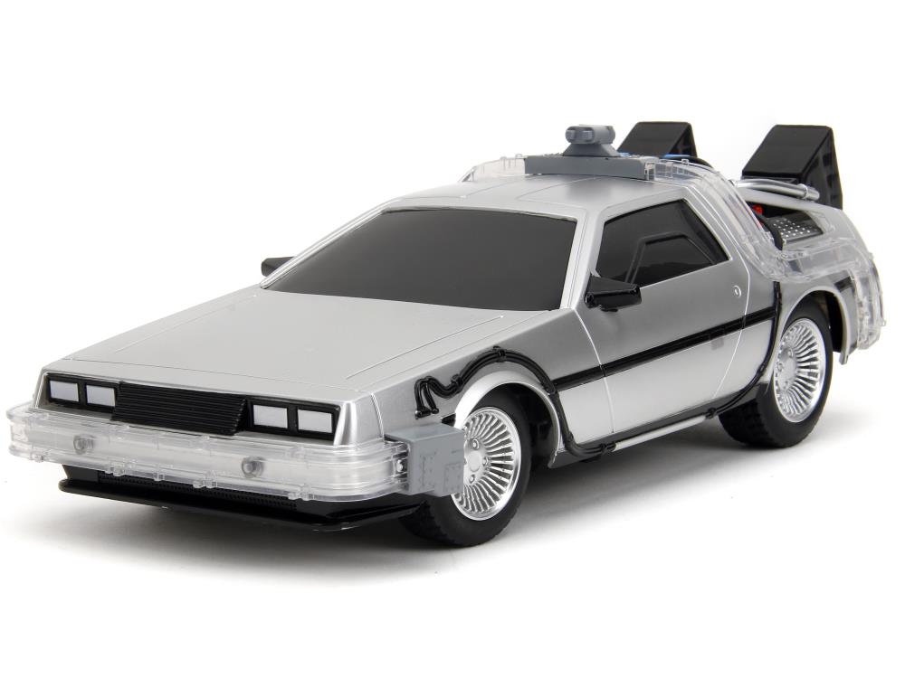 Back to the Future Remote Control 1:16 scale DeLorean Time Machine Remote Control Vehicle Jada Toys