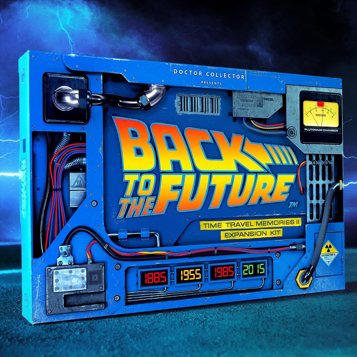 Back to the Future Time Travel Memories II Expansion Kit Standard Edition prop replicas Prop Replica Doctor Collector