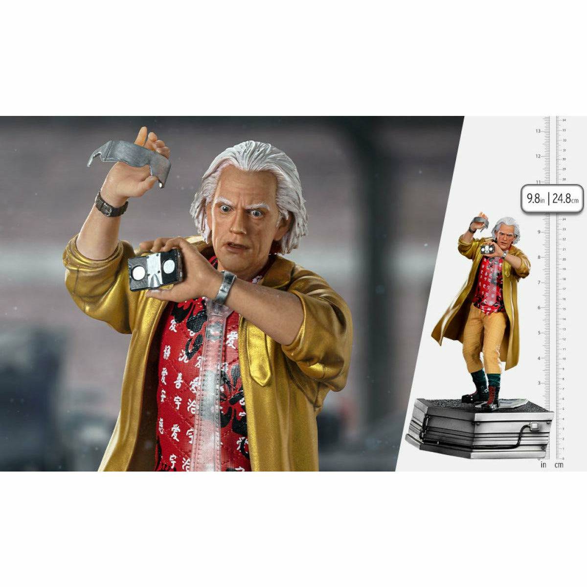 Iron Studios Back to the Future Part II Doc Brown 1:10 Scale Statue Statue Iron Studios