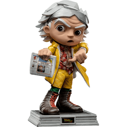 Iron Studios Back to the Future Part II Doc Brown Mini Co. Collectible Figure Statue Iron Studios