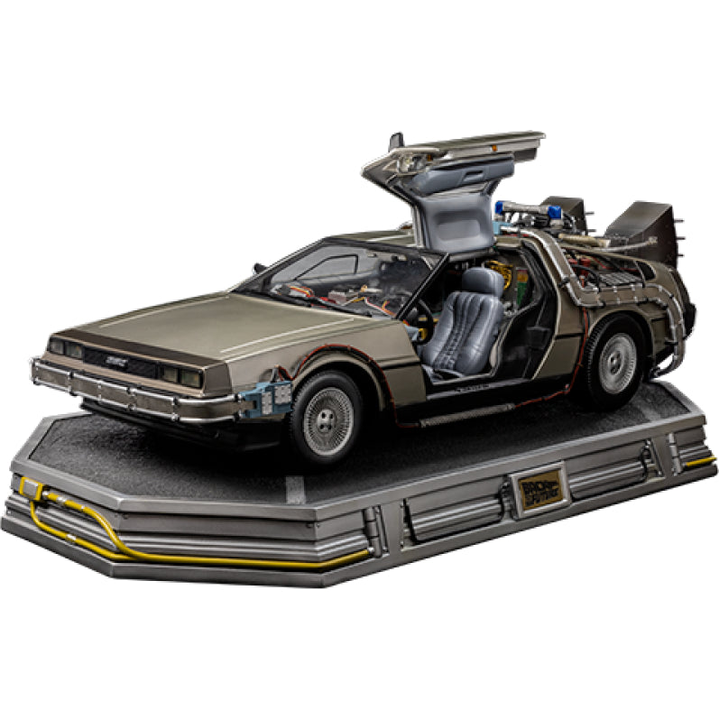 Iron Studios Back to the Future DeLorean 1:10 Scale Statue Statue Iron Studios