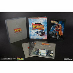 Back to the Future: The Ultimate Visual History Collector's Edition Hardcover book with Sculpted Movie Poster [2018] Hardcover Book Insight Editions