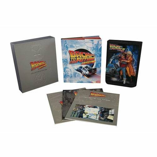 Back to the Future: The Ultimate Visual History Collector's Edition Hardcover book with Sculpted Movie Poster [2018] Hardcover Book Insight Editions