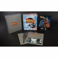 Back to the Future: The Ultimate Visual History Collector's Edition Hardcover book with Sculpted Movie Poster [2018] Hardcover Book Insight Editions