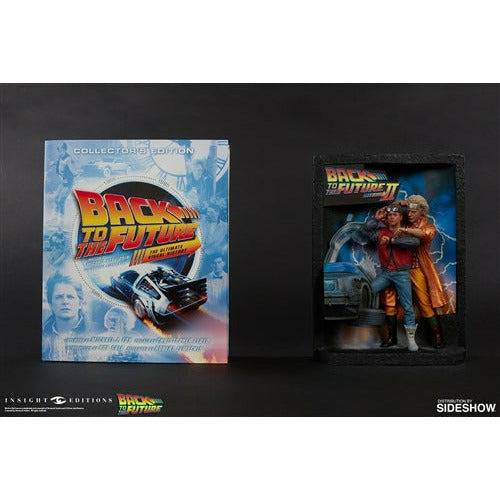 Back to the Future: The Ultimate Visual History Collector's Edition Hardcover book with Sculpted Movie Poster [2018] Hardcover Book Insight Editions