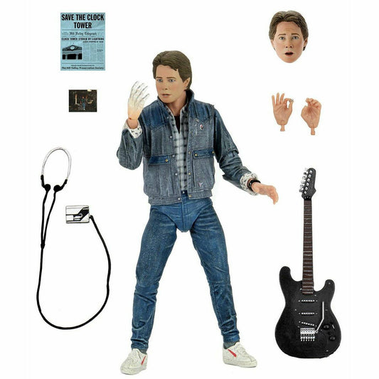 NECA Back to the Future 7" Scale Action Figure - Ultimate Marty McFly (1985 "Audition") Action Figure NECA