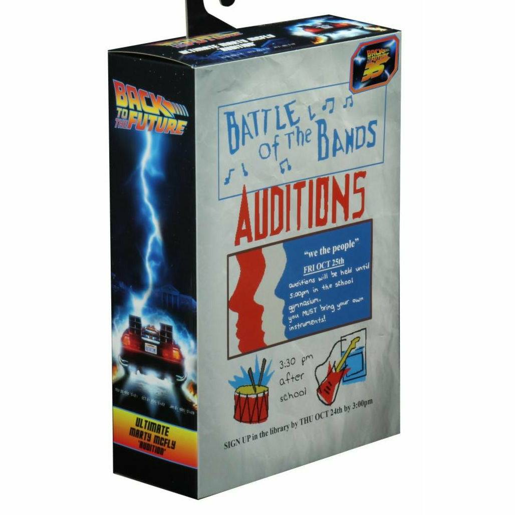 NECA Back to the Future 7" Scale Action Figure - Ultimate Marty McFly (1985 "Audition") Action Figure NECA