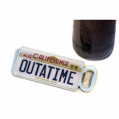 Back to the Future OUTATIME License Plate Bottle Opener Bottle Opener Fanattik