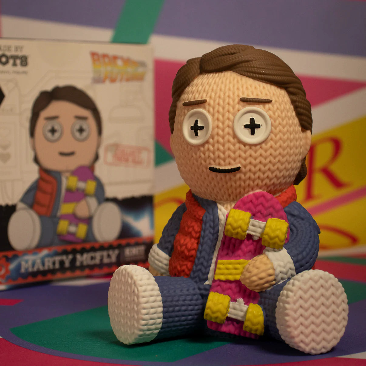 Back to the Future - Marty McFly Collectible Vinyl Figure Vinyl Toy Handmade by Robots