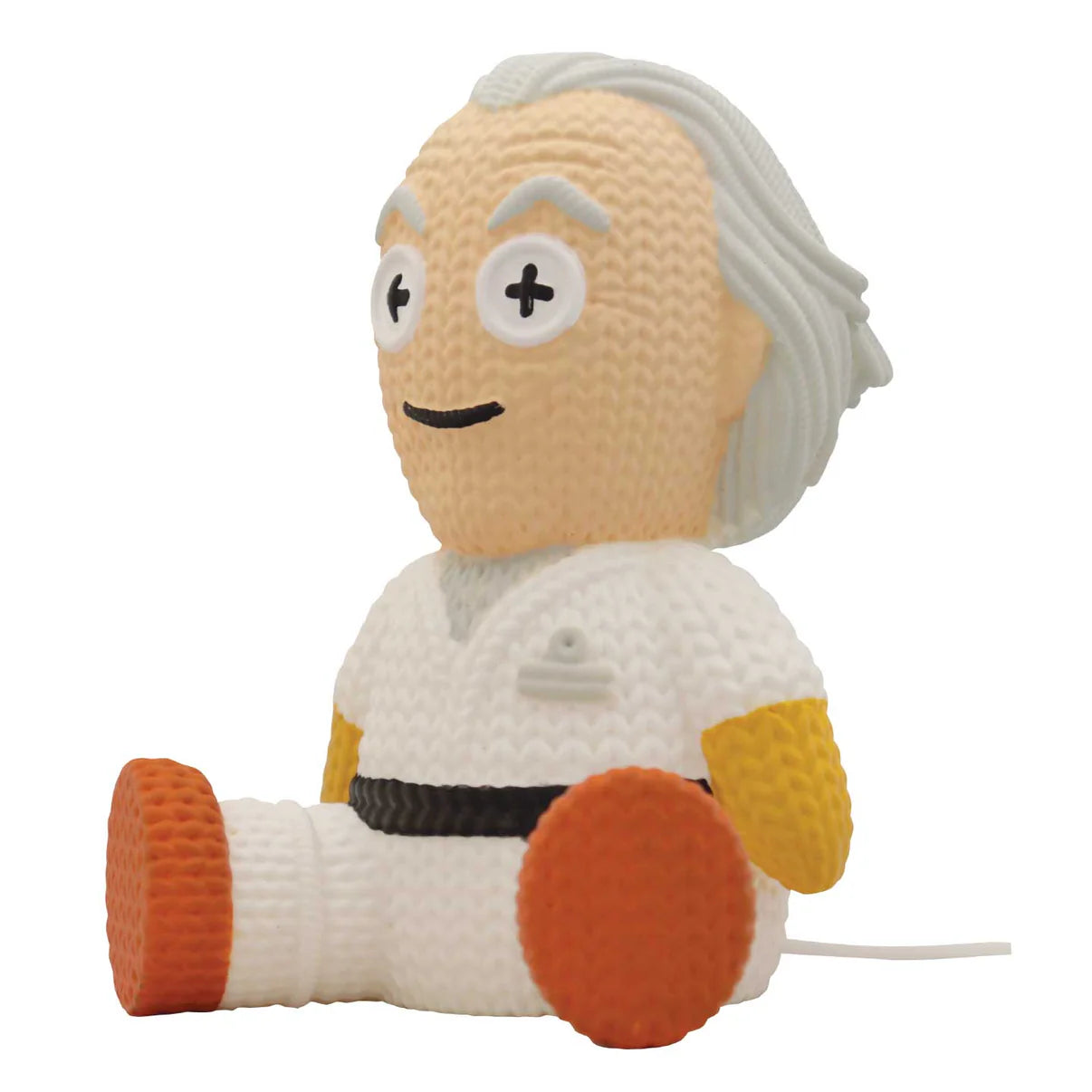 Back to the Future - Dr. Emmett Brown Collectible Vinyl Figure Vinyl Toy Handmade by Robots