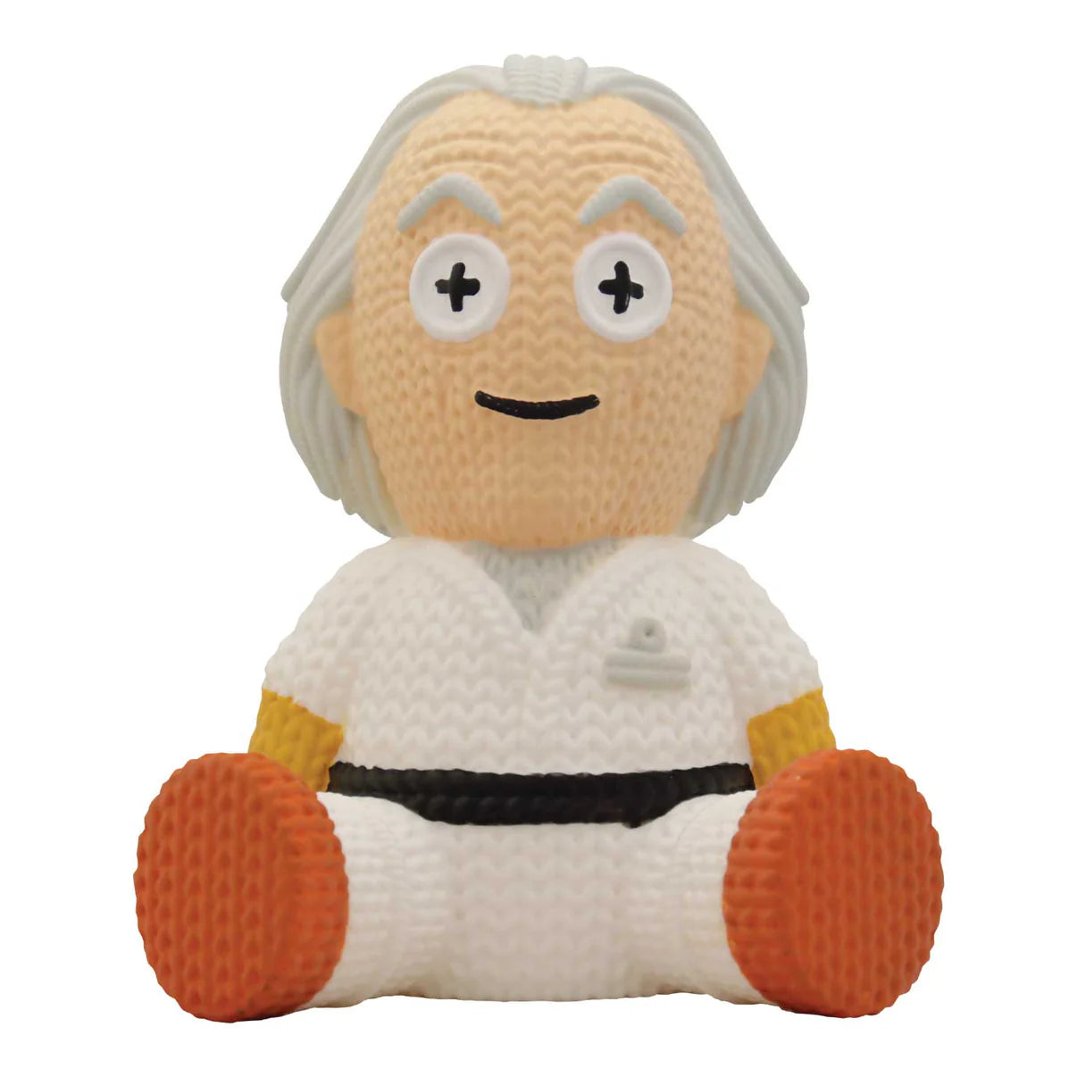 Back to the Future - Dr. Emmett Brown Collectible Vinyl Figure Vinyl Toy Handmade by Robots