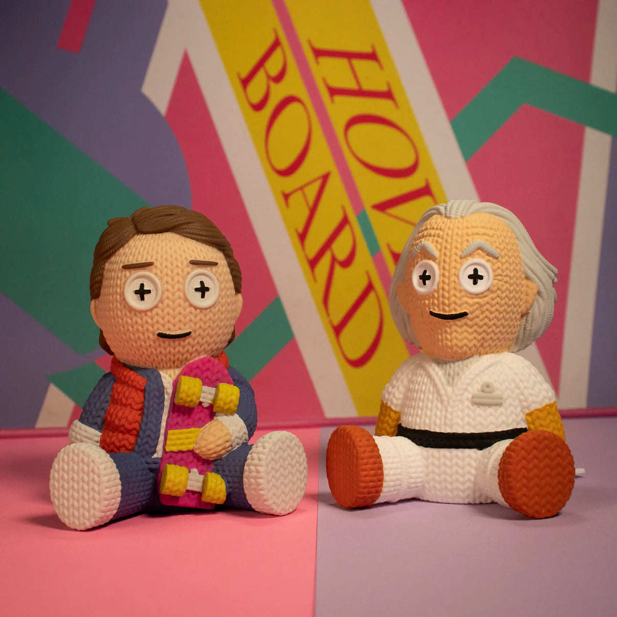 Back to the Future - Dr. Emmett Brown Collectible Vinyl Figure Vinyl Toy Handmade by Robots