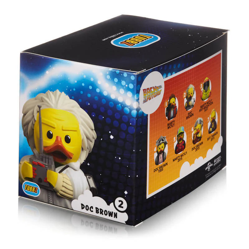 Back to the Future Doc Brown TUBBZ Cosplaying Duck (Boxed Edition) Vinyl Toy Numskull