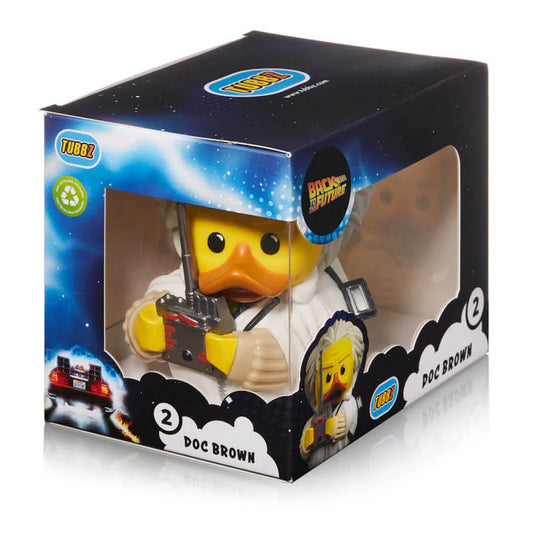 Back to the Future Doc Brown TUBBZ Cosplaying Duck (Boxed Edition) Vinyl Toy Numskull